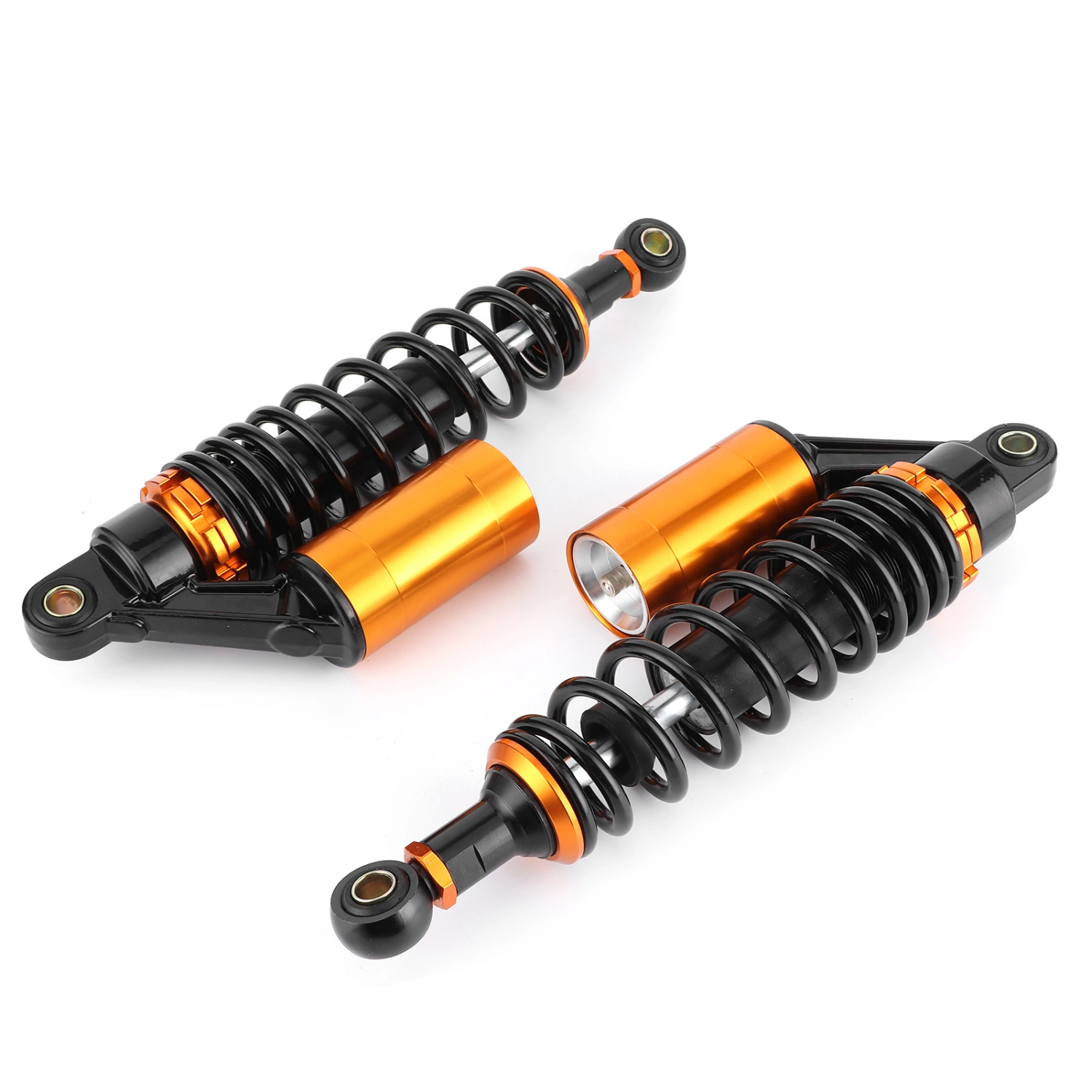 BuyWeek 2pcs 340mm/13.38in Air Shock Absorbers Rear Suspension Damper for Dirt Bike Motorcycle