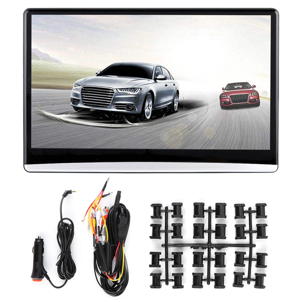 13.3in HD 1080P IPS Car Headrest Monitor WiFi Bluetooth Rear Seat Video Player Entertainment for Android 9.0