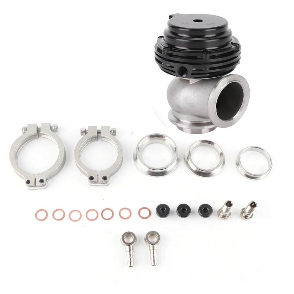 Universal Car 1.5in Exhaust Valve Wastegate Kit Practical Car Modified Accessory