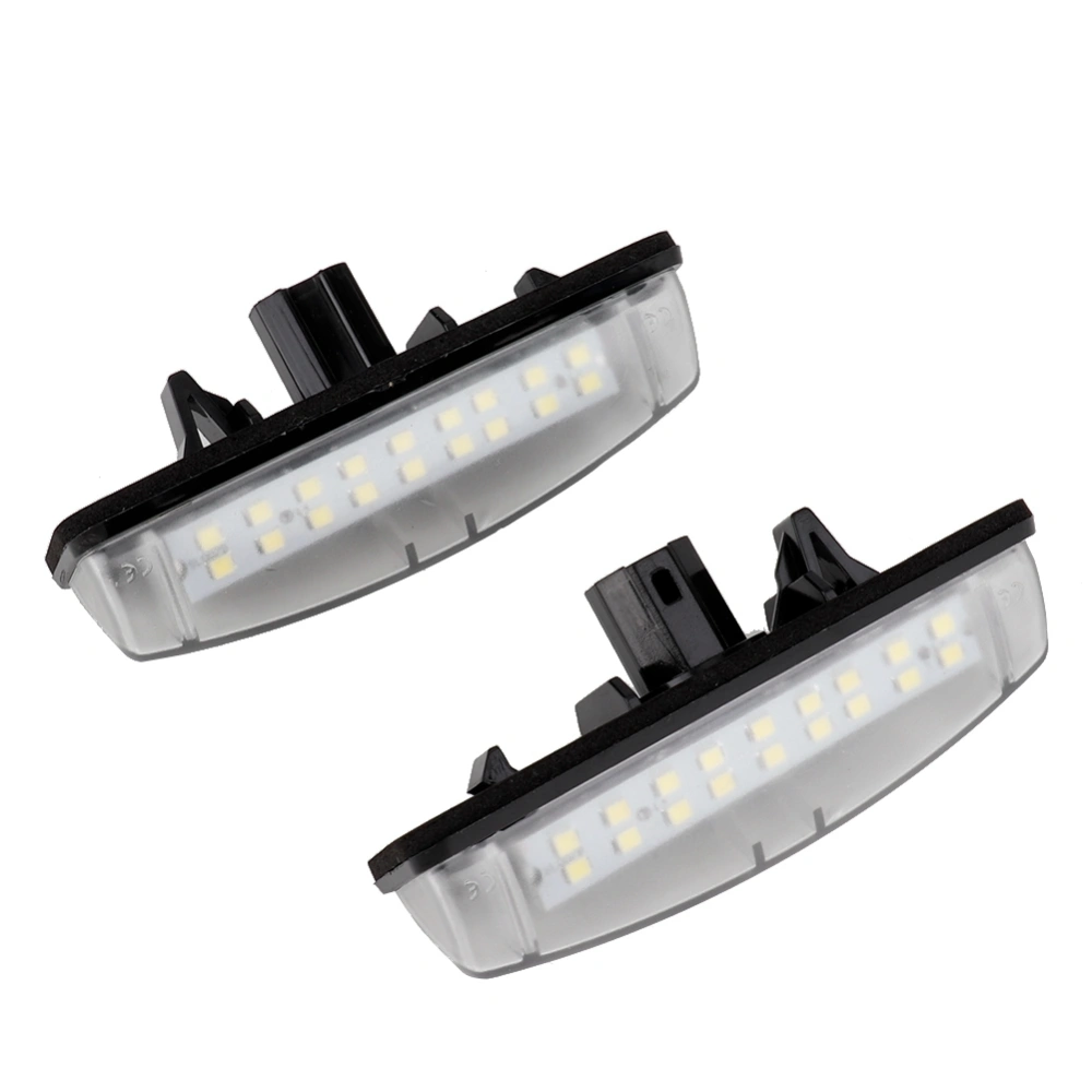 2 pcs Car LED License Plate Light 12V SMD Number Plate Lamp Fit For TOYOTA Camry Ls430