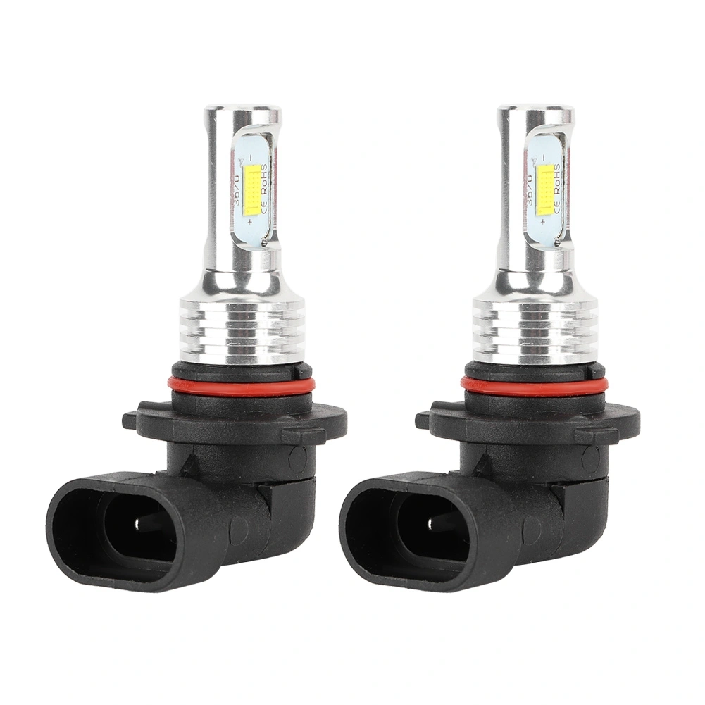BuyWeek 2Pcs 80W 3200LM 3000K 3570 Car LED Fog Light Bulb CSp Chips Fog Lamp Bulbs(9005/9006)