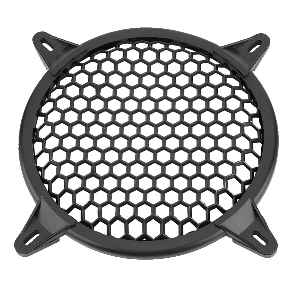 Car Audio Plastic Mesh Cover Woofer Speaker Modification Protect Guard 6inch