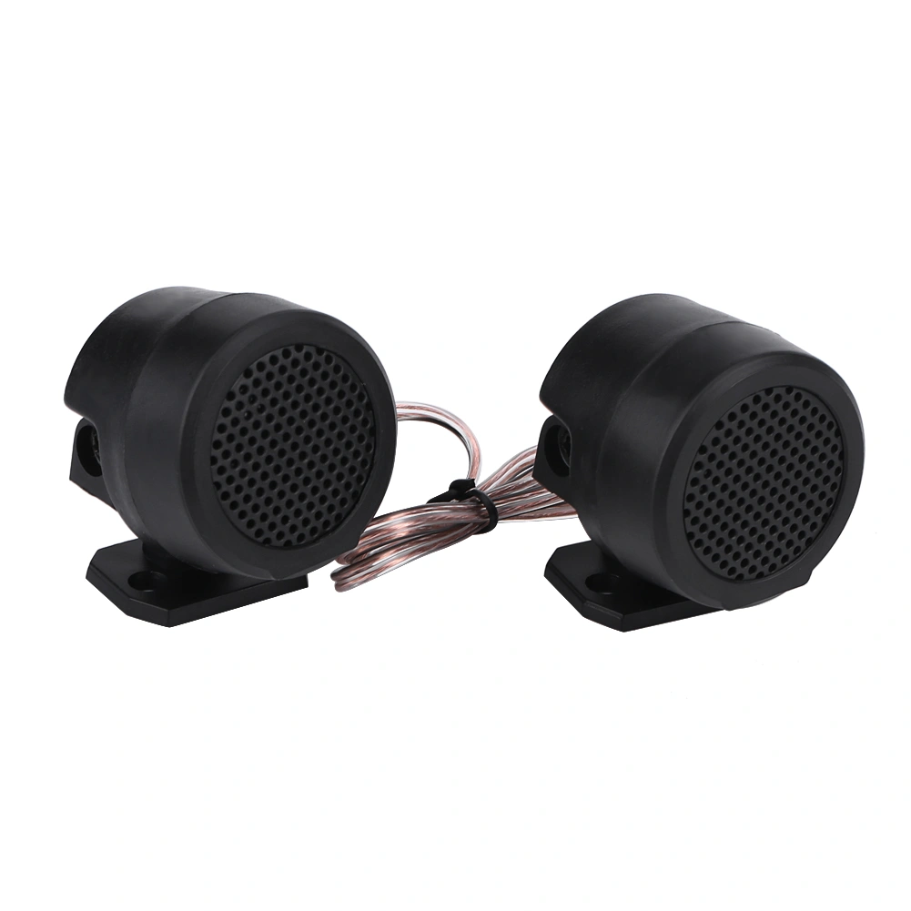 2Pcs 12V 500W Car Round Super Power Loud Audio Speaker Tweeter Loudspeaker