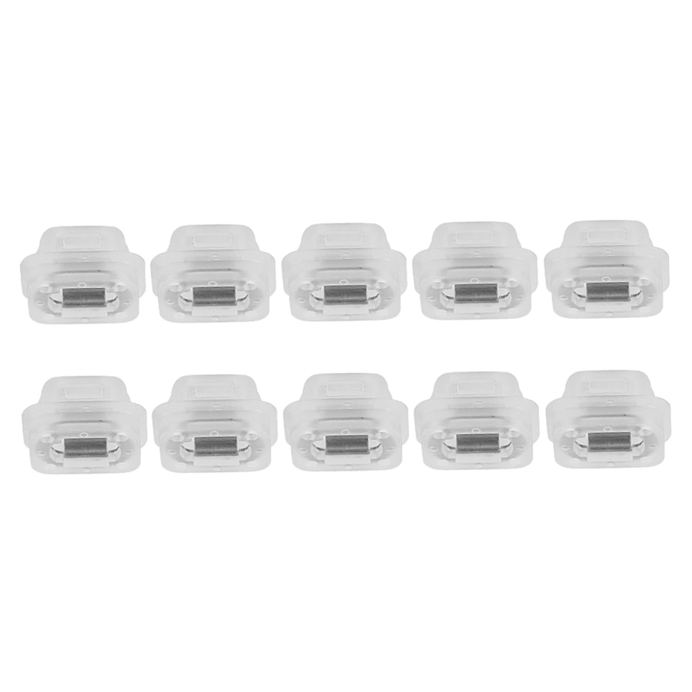 10pcs Plastic Car Door Insert Trim Strip Grommets Clips Card Inlay for E46 E90 E91 E92 E93