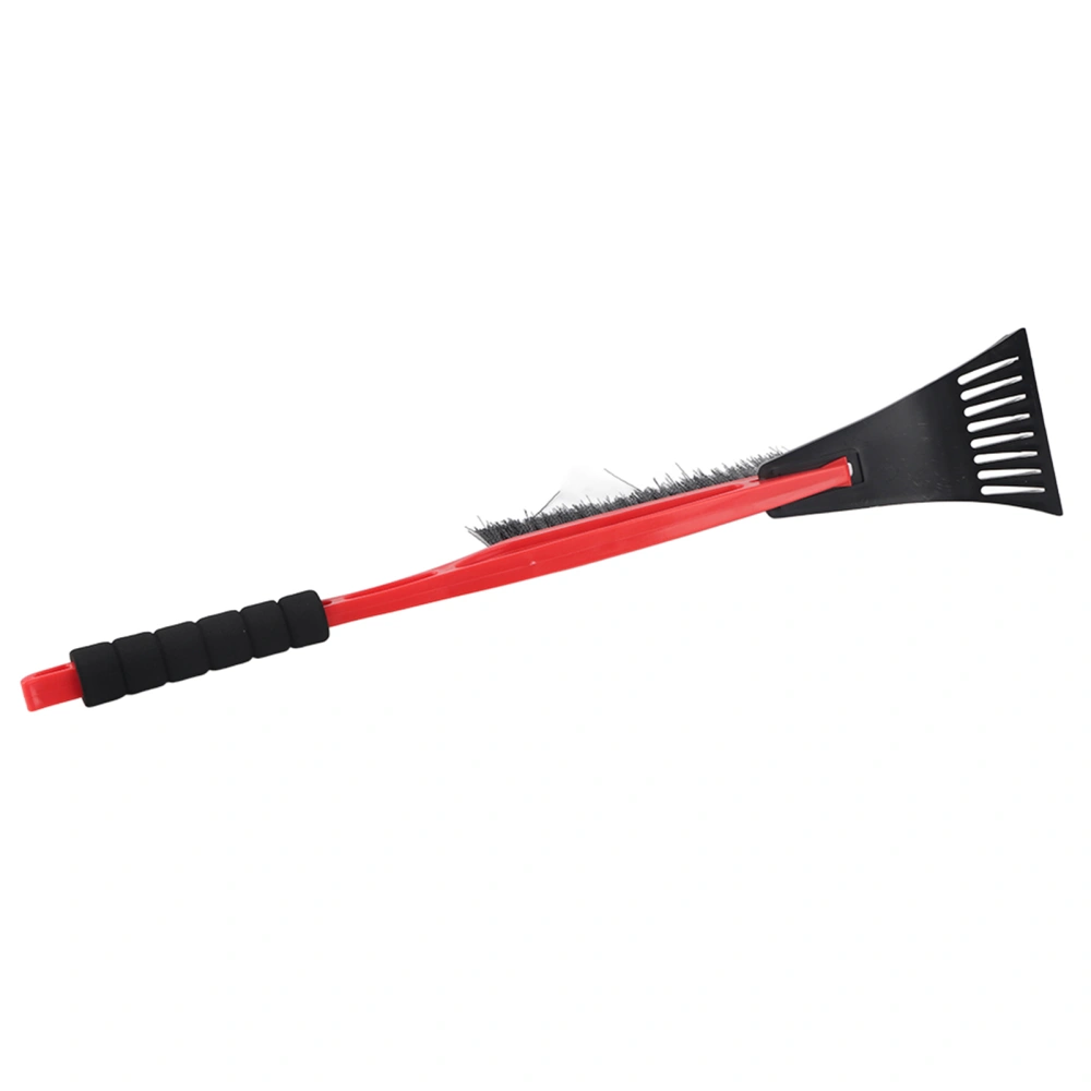 Car Vehicle Durable Snow Ice Scraper Snow Brush Shovel Removal For Winter Red