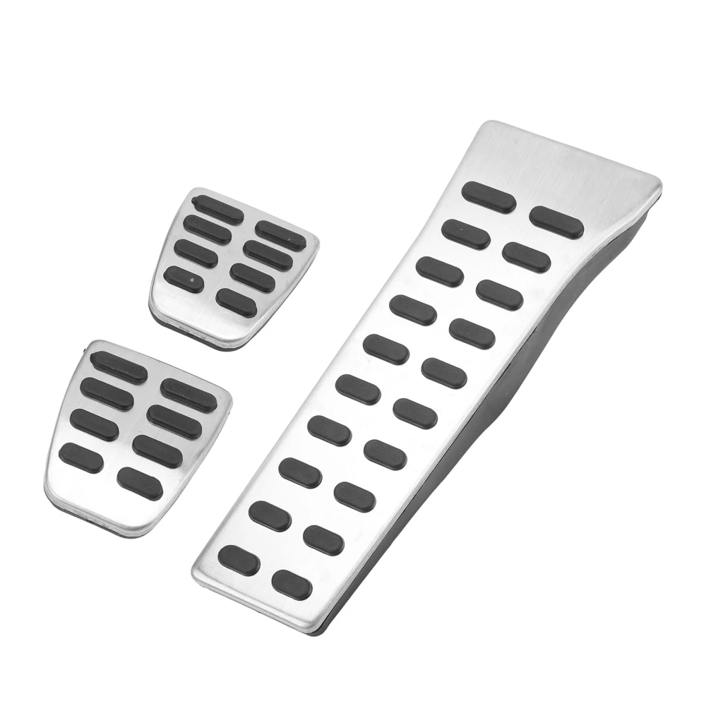 Gas Brake Accelerator Pedal Cover Stainless Steel Anti Slip Foot Pedal Pads Replacement for Hyundai Tucson Sonata Santa Fe Manual Transmission