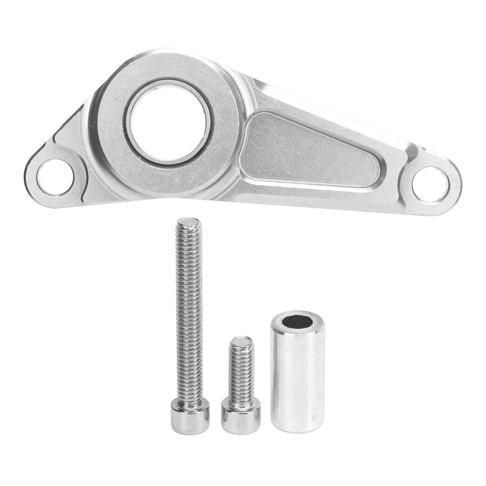 Motorcycle Shifter Stabilizer High Strength Aluminum Alloy Wear Resistant for CBR600RR 2021 to 2023 Silver