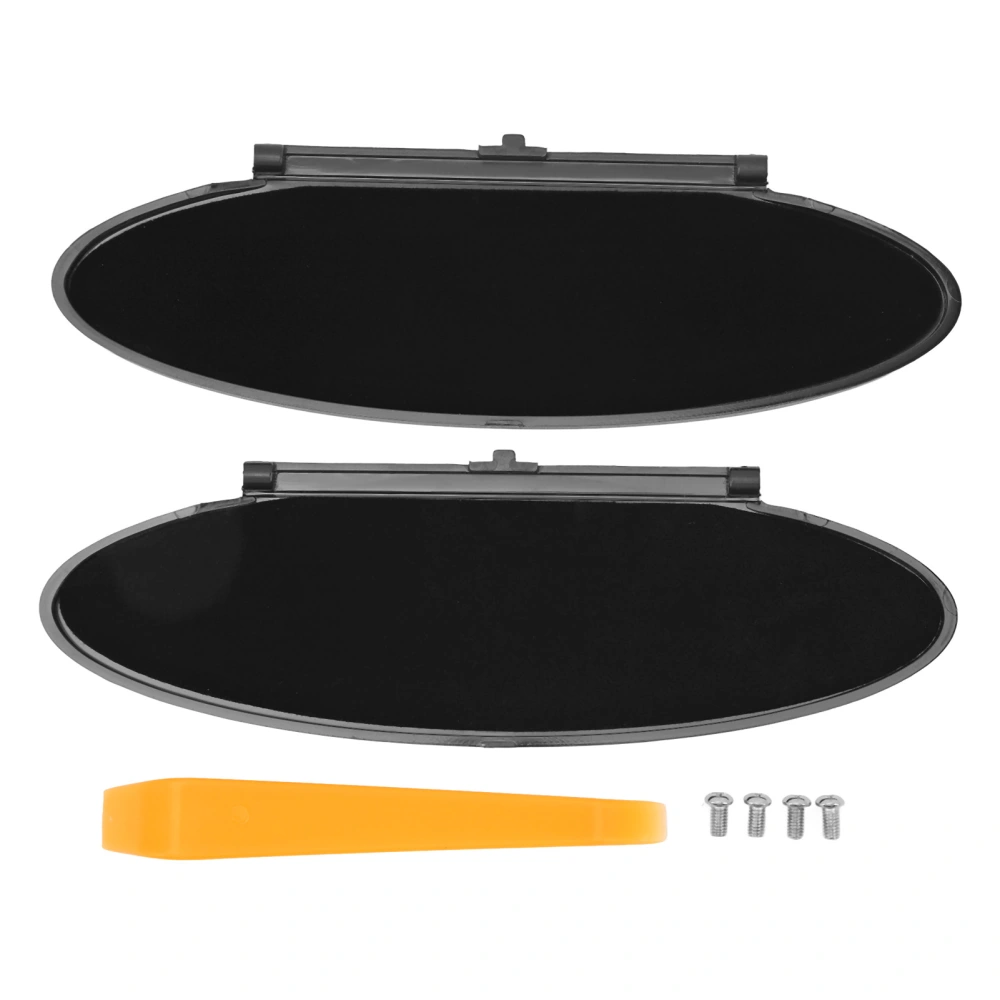 2Pcs Sun Visor Mirror Cover 99670142102 Sunvisor Lid Cover Replacement for Boxster Cayman 986 987