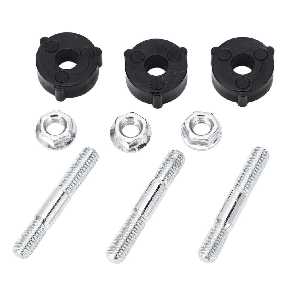 Fuel Rail Hardware Kit Metal Plastic Fuel Rail Spacers Studs Nuts Set Replacement for Acura Integra 1990‑2001