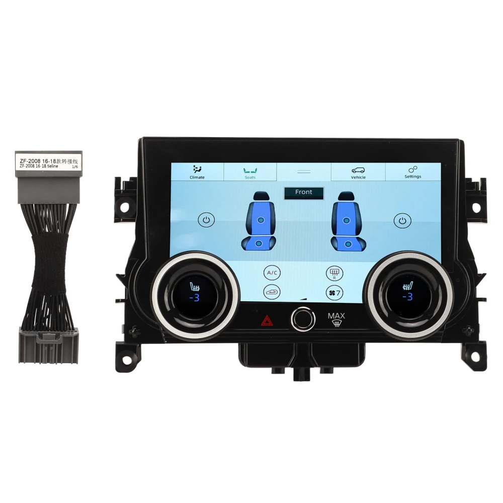 7in Car AC Touch Screen Touch Control LCD HD DC 9 to 16V Replacement For Land Rover Range Rover Evoque L538