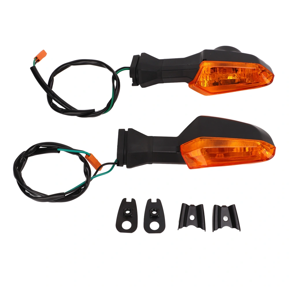 Pair Motorcycle Front Rear Turn Signal Lights Indicators for ZX6R ZX10R 636 Z1000 Z800 Z750 Z250 ER6N