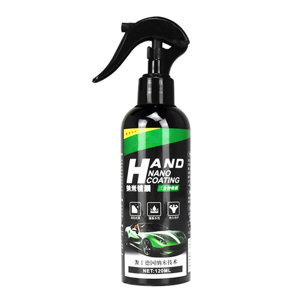 BuyWeek 120ml Car Repellent Ceramic Coating Nano Glass Plated Crystal Liquid Hydrophobic Coating Agent