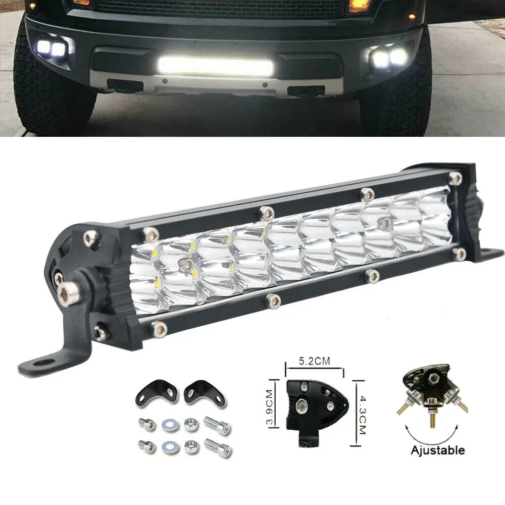 20 Inch 180W Yellow Lens LED Work Light Bar Offroad Fog Driving Lamp Car 4WD Truck Lamp