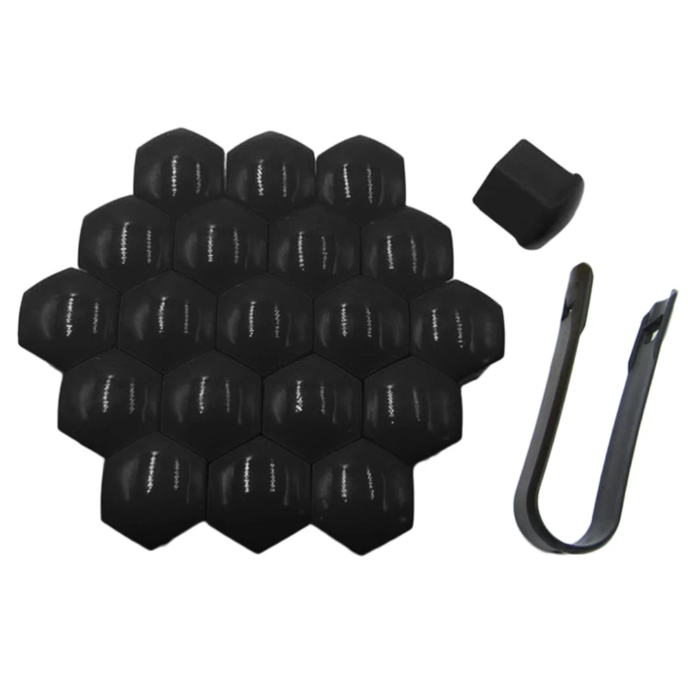 BuyWeek 20PCS Universal Car Wheel Screw Cap Tire Nut Decorative Protective Cover