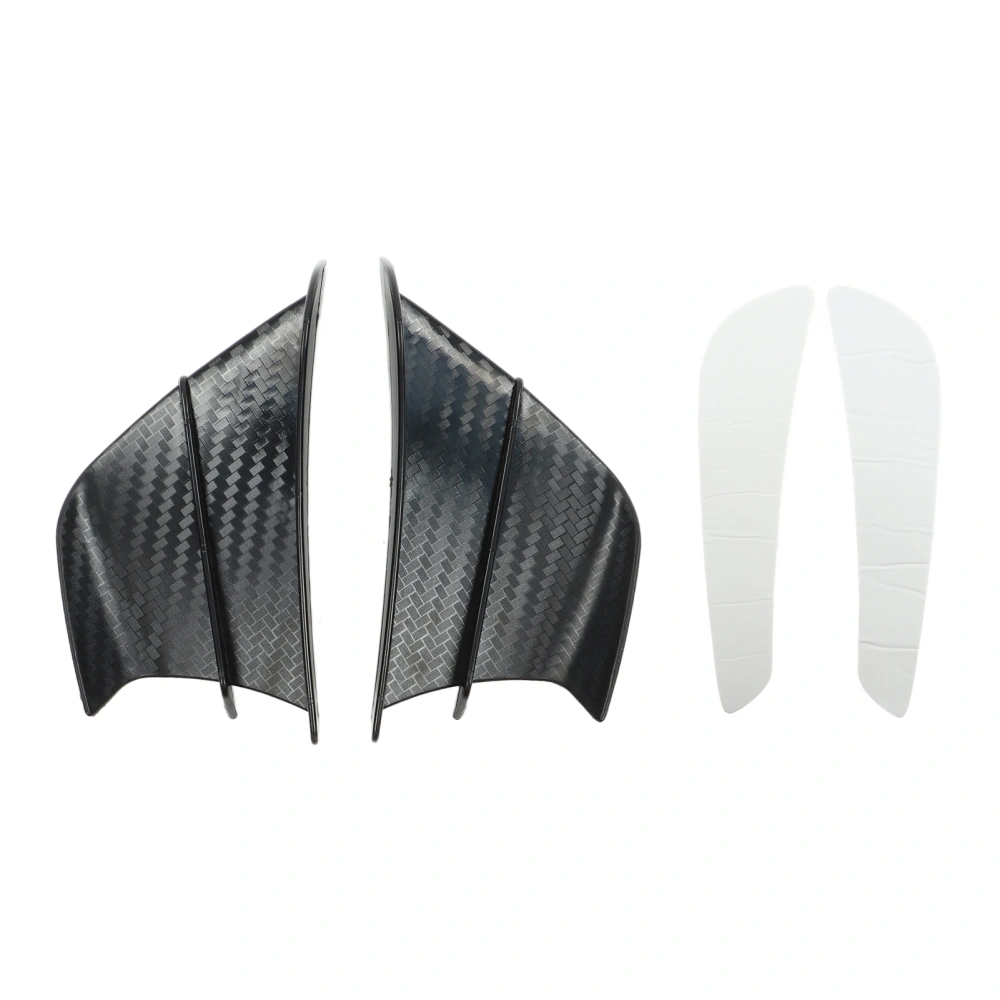 1 Pair Motorcycle Wind Wing Carbon Fibre Style Aerodynamic Winglets for NINJA400 NINJA250 Z900 Z1000