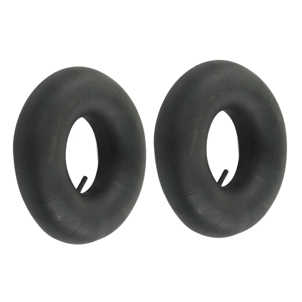 2PCS 145/70‑6 Tire Inner Tube with Straight Valve Stem Rubber for 90cc Go Karts Hand Trucks Lawn Mowers