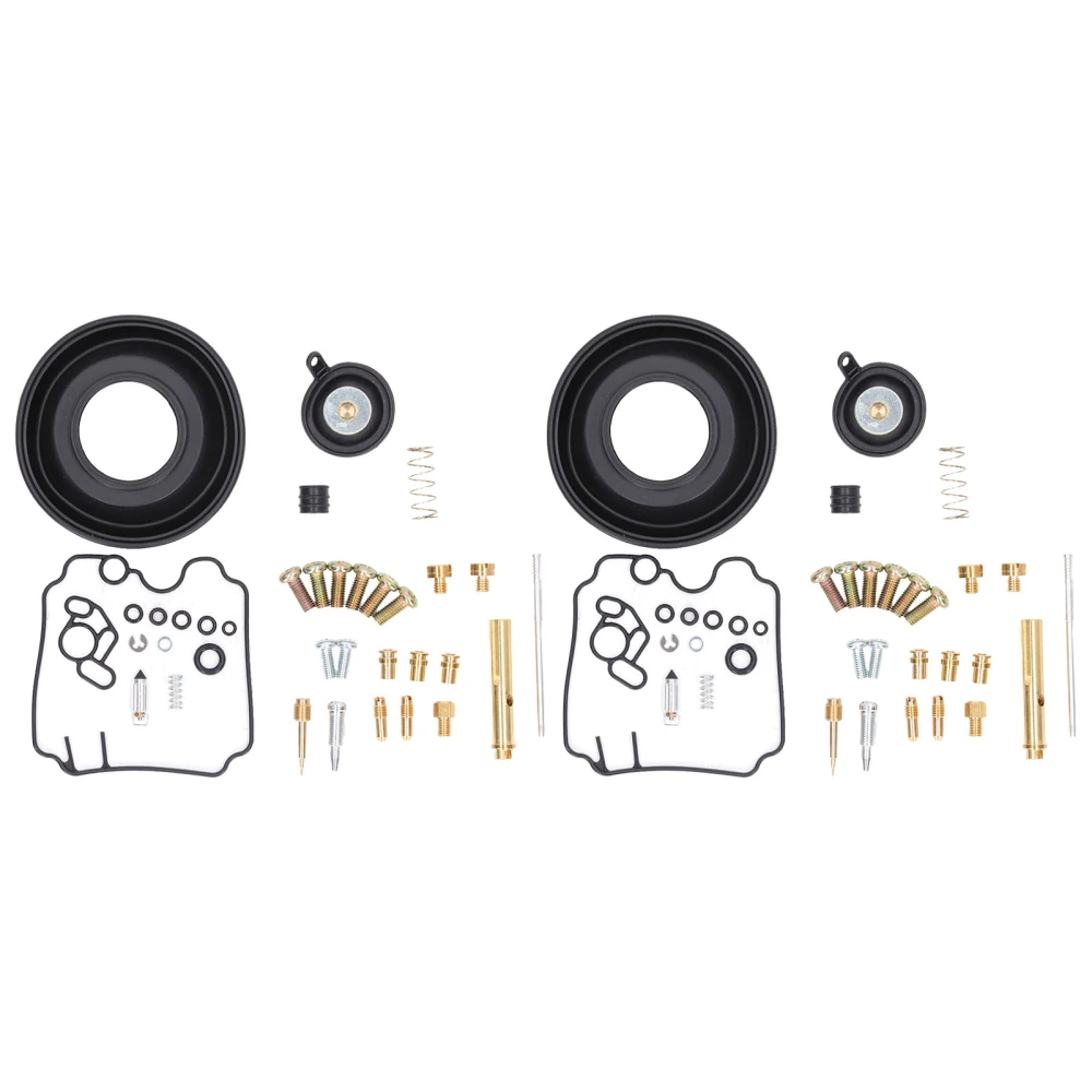 2 Sets Motorcycle Carburetor Repair Kits Rebuild Parts Replacement for TDM850 1991‑1999