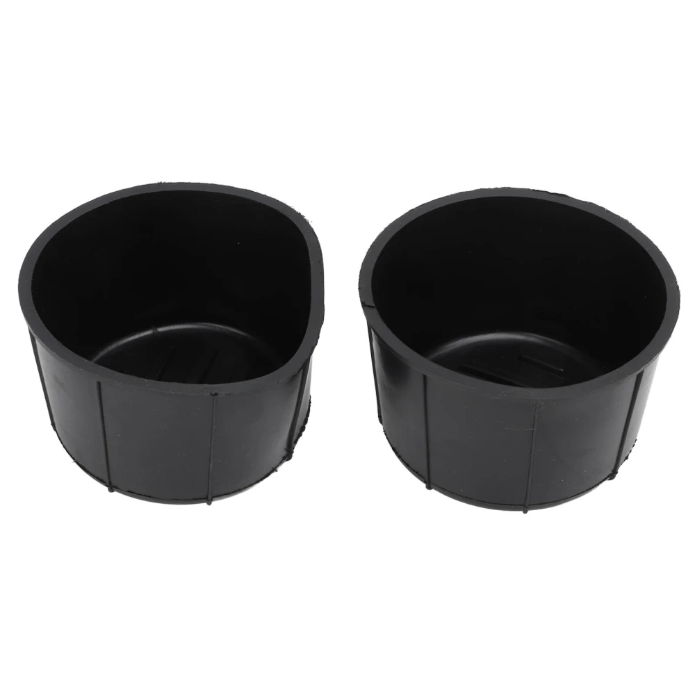 Pair Cup Holder Insert 9L3Z‑1513562‑A Center Console Rear Right Side Replacement for Ford 2009‑2014