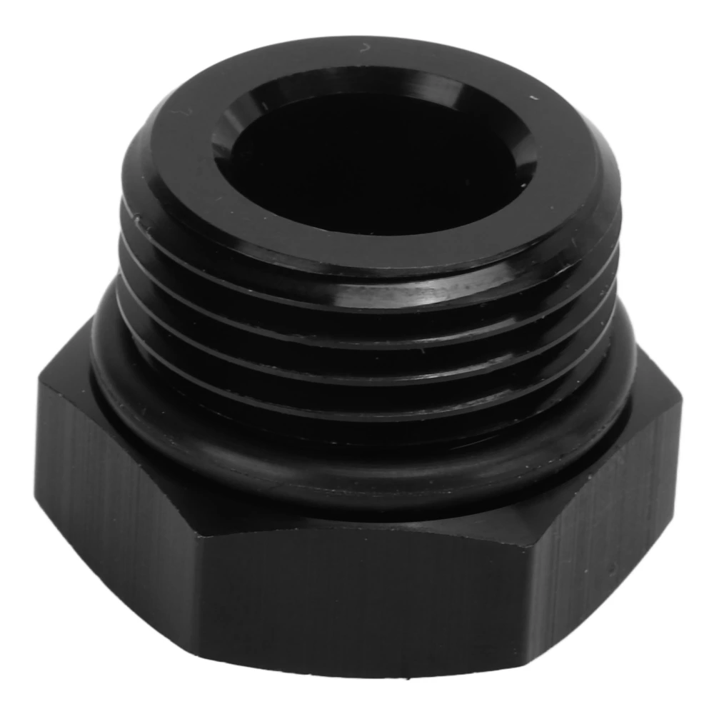 BuyWeek Block Off Plug Fitting Adapter Male Hex Steel Universal 4000PSI Black for VehicleAN10