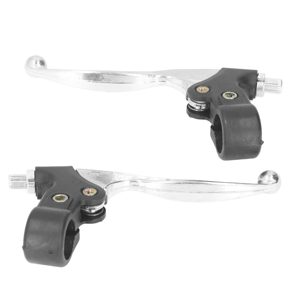 2pcs Brake Handle Lever 22mm Left Right Aluminium Alloy for 47cc 49cc Mini Pocket Dirt Bike ATV