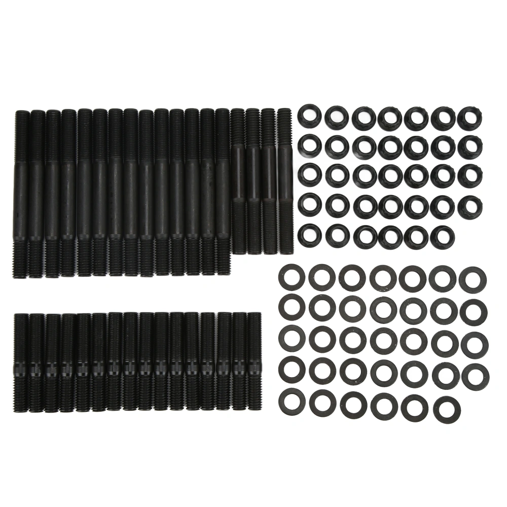 Cylinder Head Stud Kit 134‑4001 Replacement for Chevy Small Block SBC 265 267 350 383 400