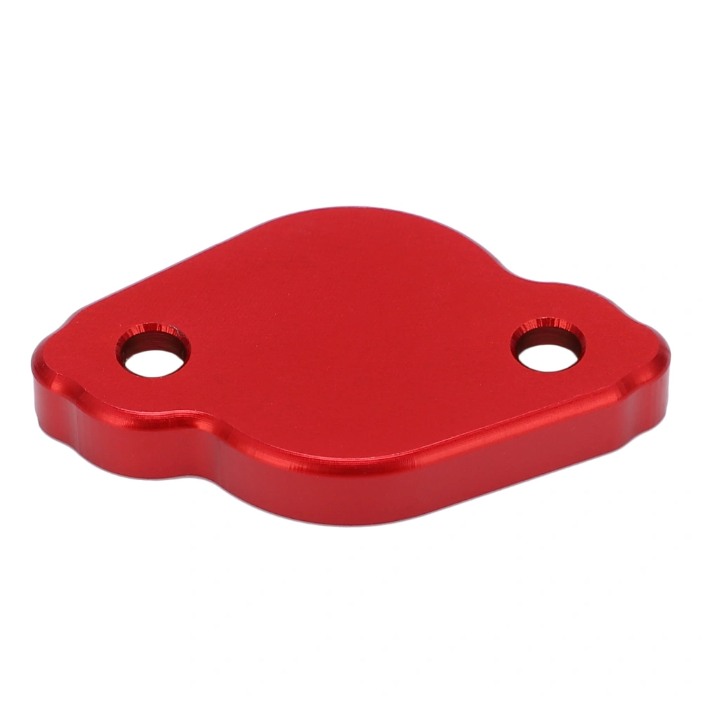 BuyWeek Rear Brake Fluid Reservoir Cover Aluminium Alloy Replacement for Yamaha YZ250F 2003‑2019Red