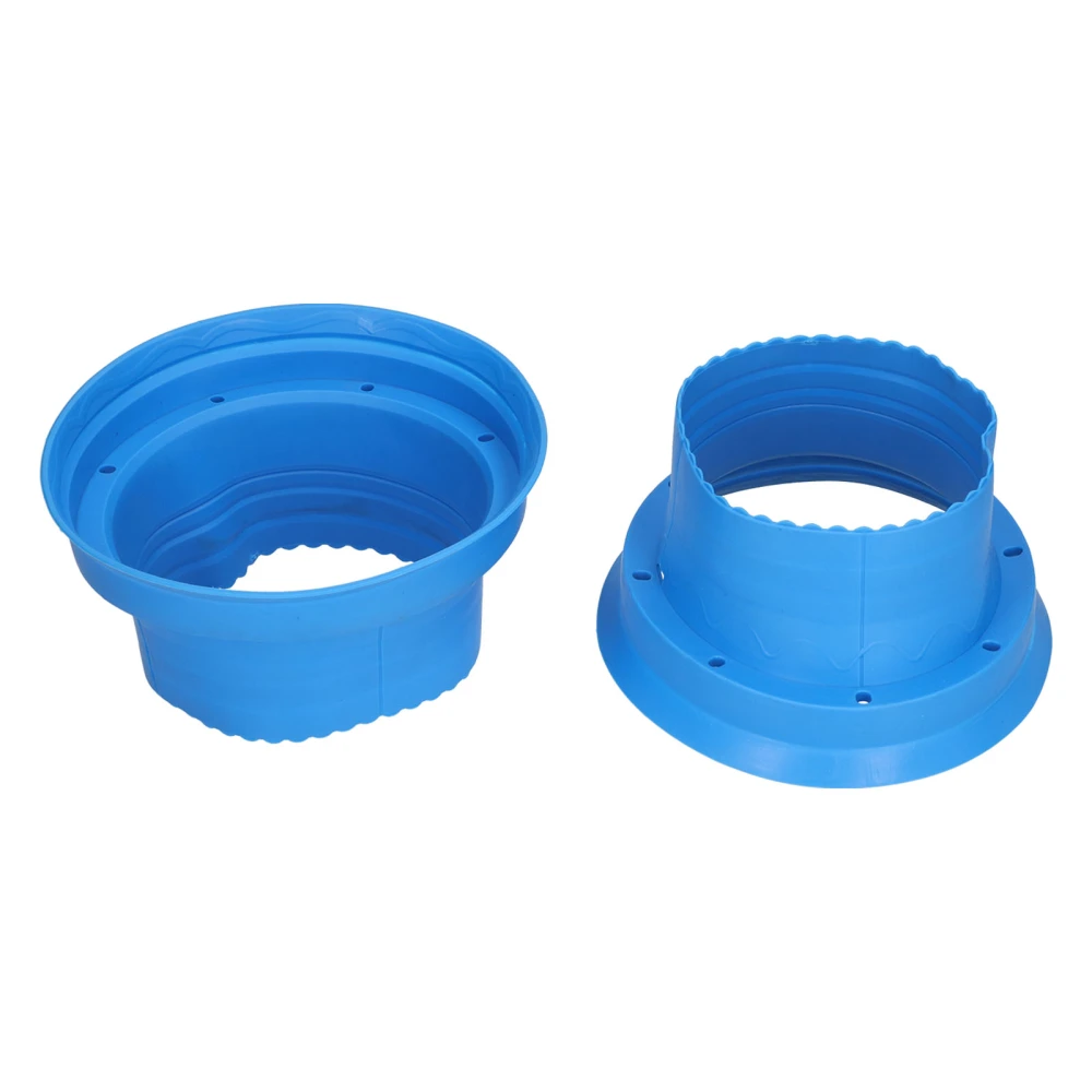 2pcs Audio Loud Speaker Waterproof Cover Mount Adapter Pad Insulation Silica Gel Protection MaintenanceBlue