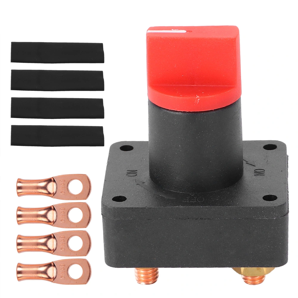 300A Battery Disconnect Isolator 12/24V Power Kill Switch for Car Marine Boat Van Truck RV Caravan