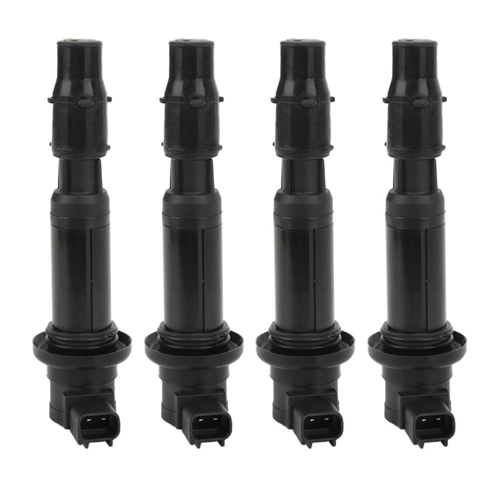 4pcs Ignition Coil F6T553 Motorcycle Accessory Replacement for Kawasaki NINJA ZX6R