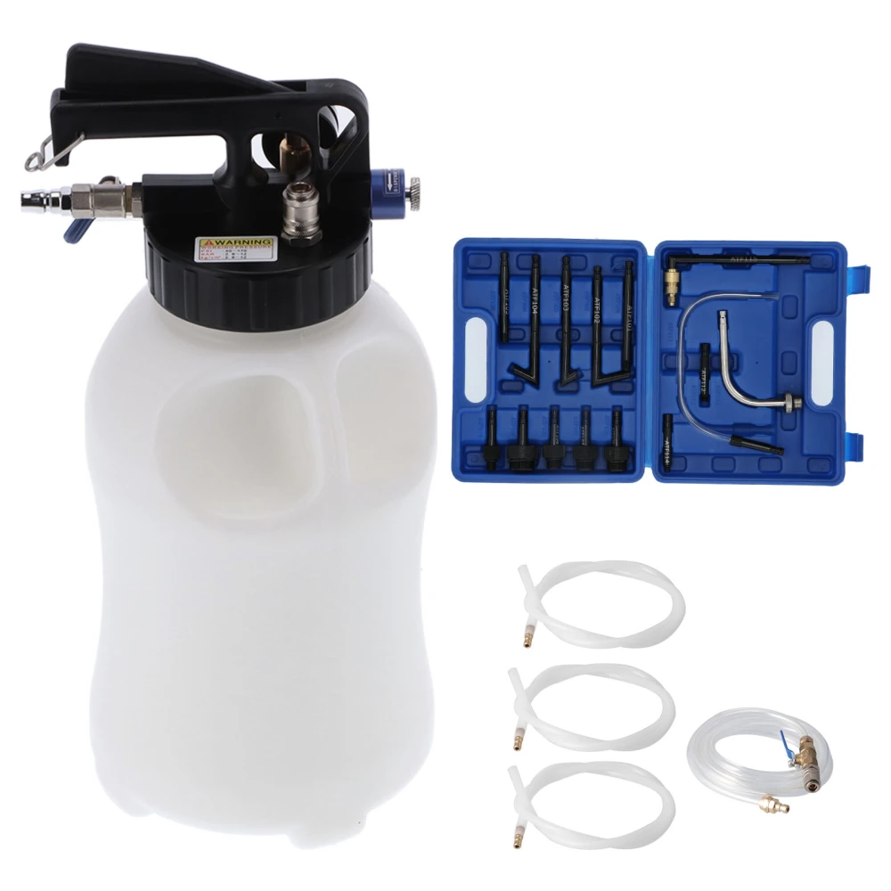 6L Pneumatic Automatic Transmission Oil Dispenser Filling Engine Oil Fluid Change Refill Tool Set