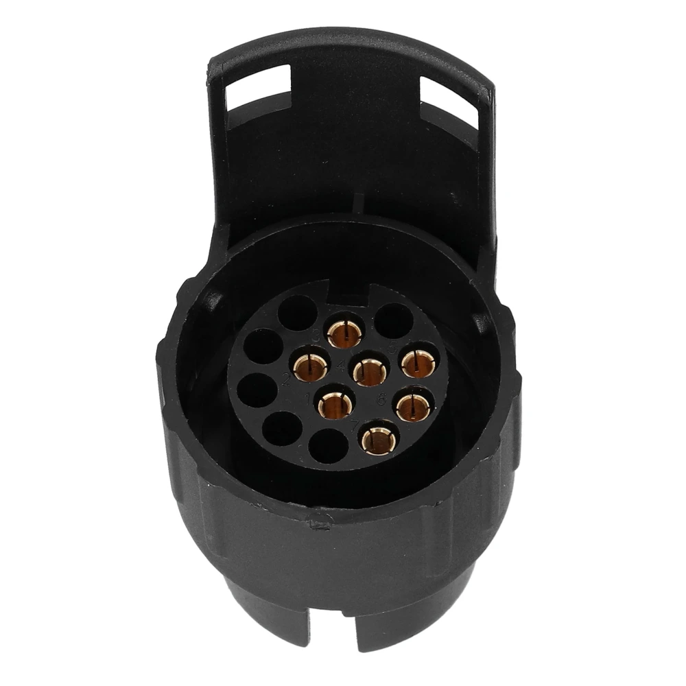 European 12V Trailer Plug Adapter 13Pin to 7Pin Connector for Commercial Vehicles Car RVs Caravans