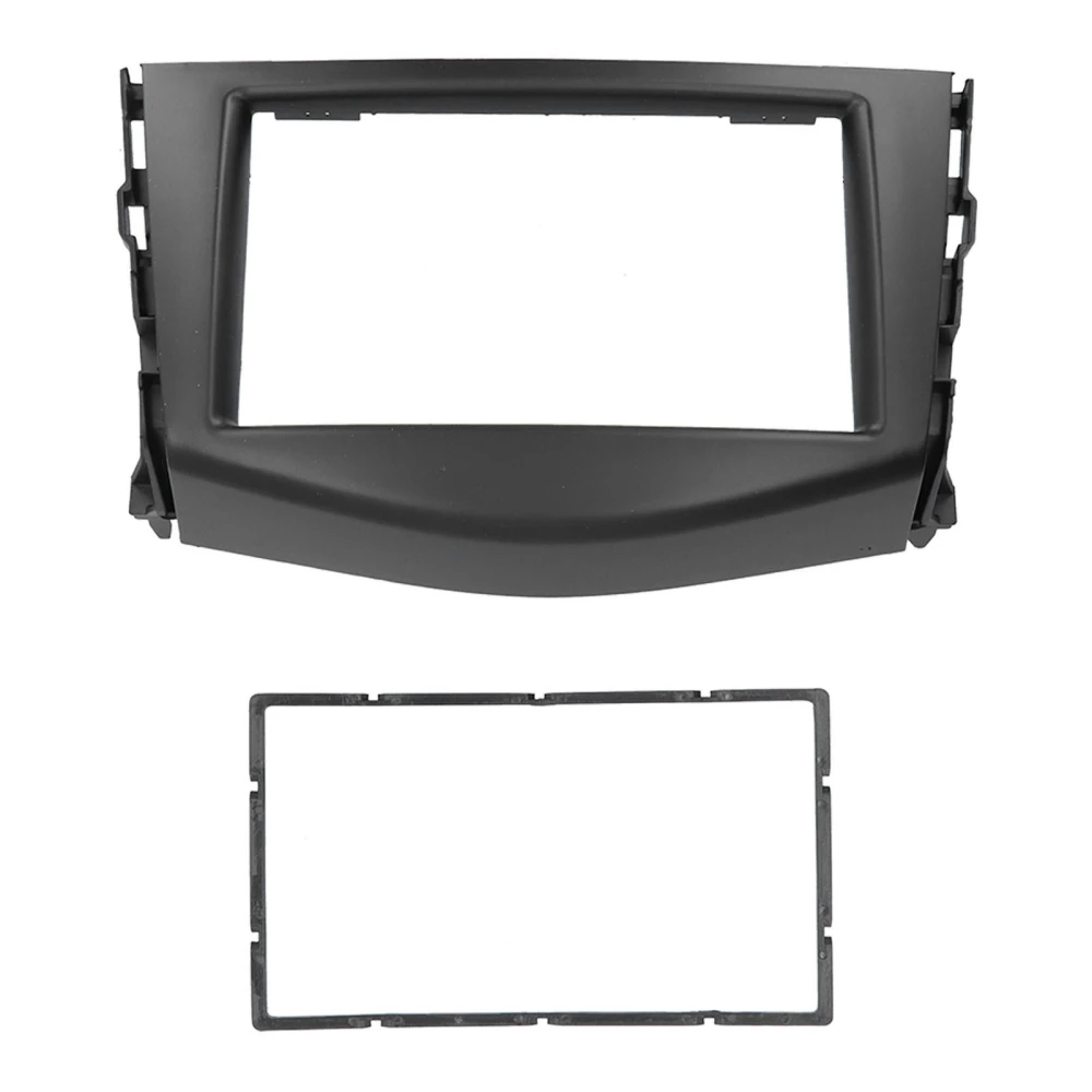 2Din Car Stereo Radio Fascia DVD Audio Navigation Panel Frame Fit for RAV4 2006-2012