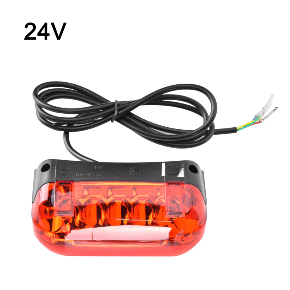 BuyWeek Motorcycle Taillight Brake Light 2 In 1 Intelligent Stop Lamp for Electric Bike Scooter24V