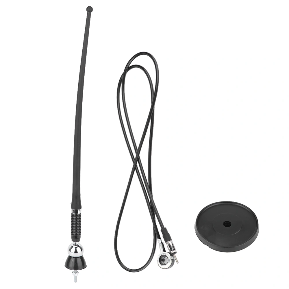 Auto Car 36cm Radio Aerial Roof Mounted Antenna with 1.3m Cable Universal Accessory