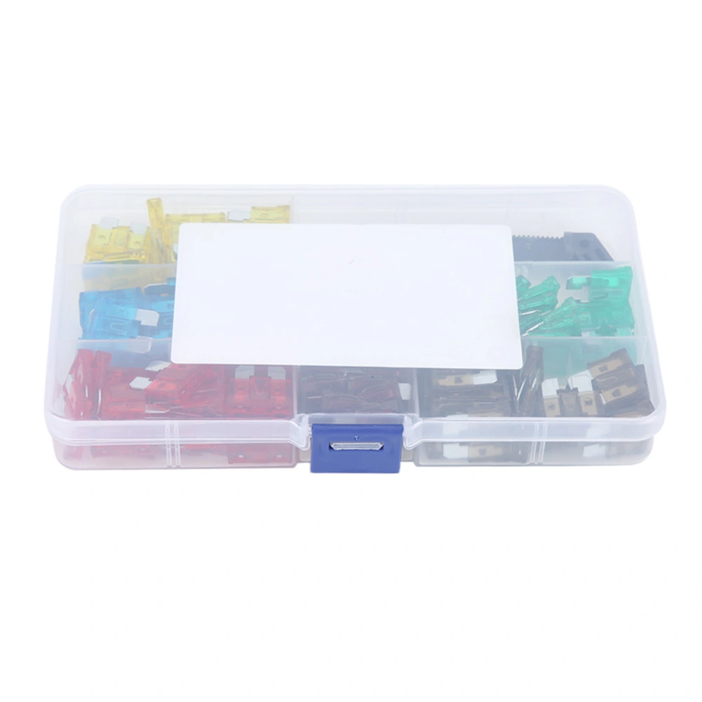 120Pcs/Box Medium Car Blade Fuse Assortment Kit 7.5A 10A 15A 20A 30A 5A 40A Fuse