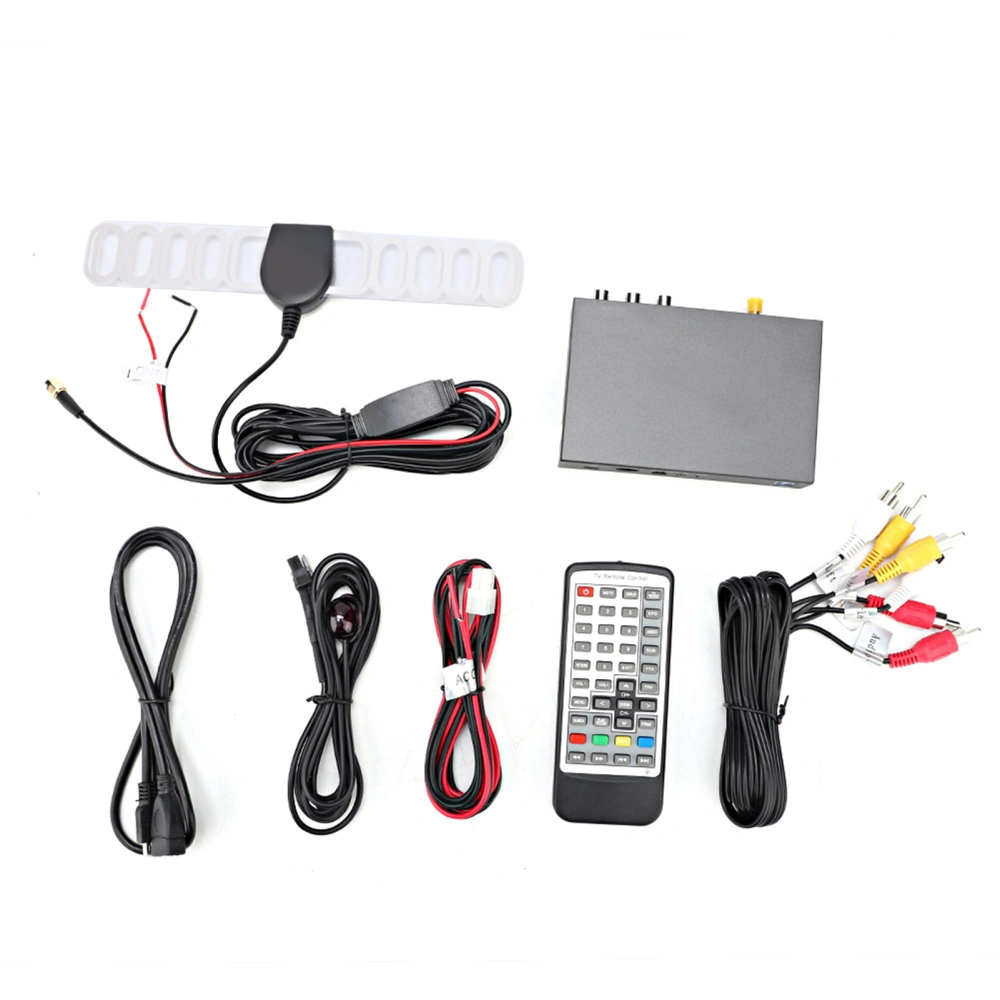 229 H.265 Digital Portable TV Receiver Remote Control Tuner Box