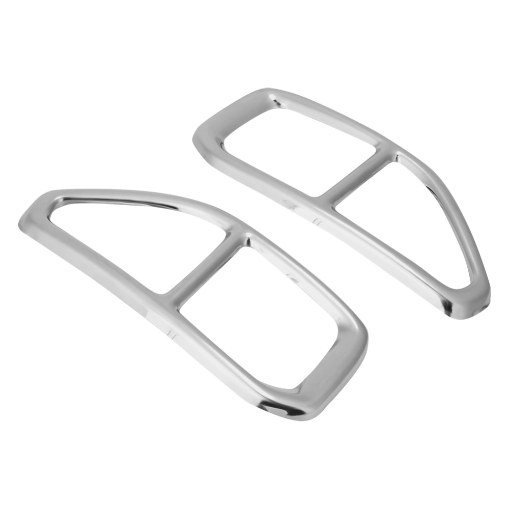 BuyWeek 2Pcs Stainless Steel Tail Exhaust Pipe Cover Trim Fit for 3 Series G20 G28 325 2019-2020