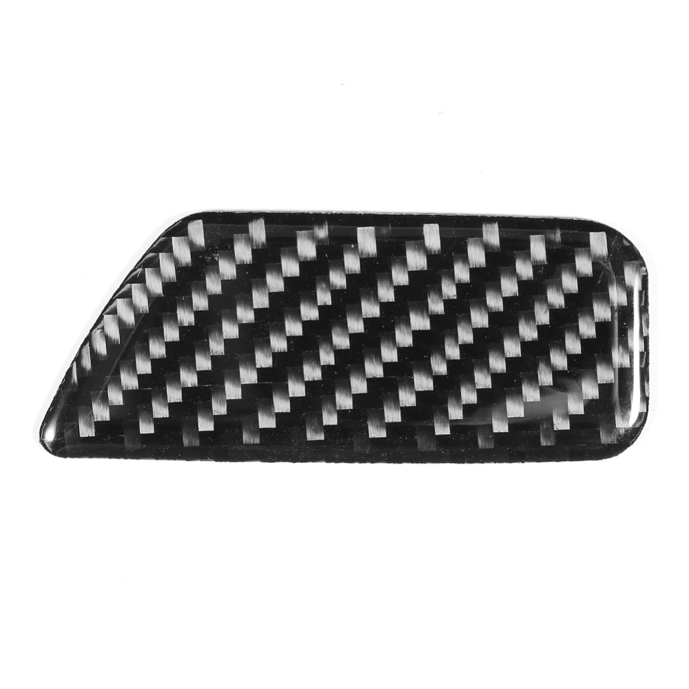 BuyWeek Carbon Fiber Storage Box Switch Panel Decoration Cover Trim Fit for Audi A3 8V 2014-2019