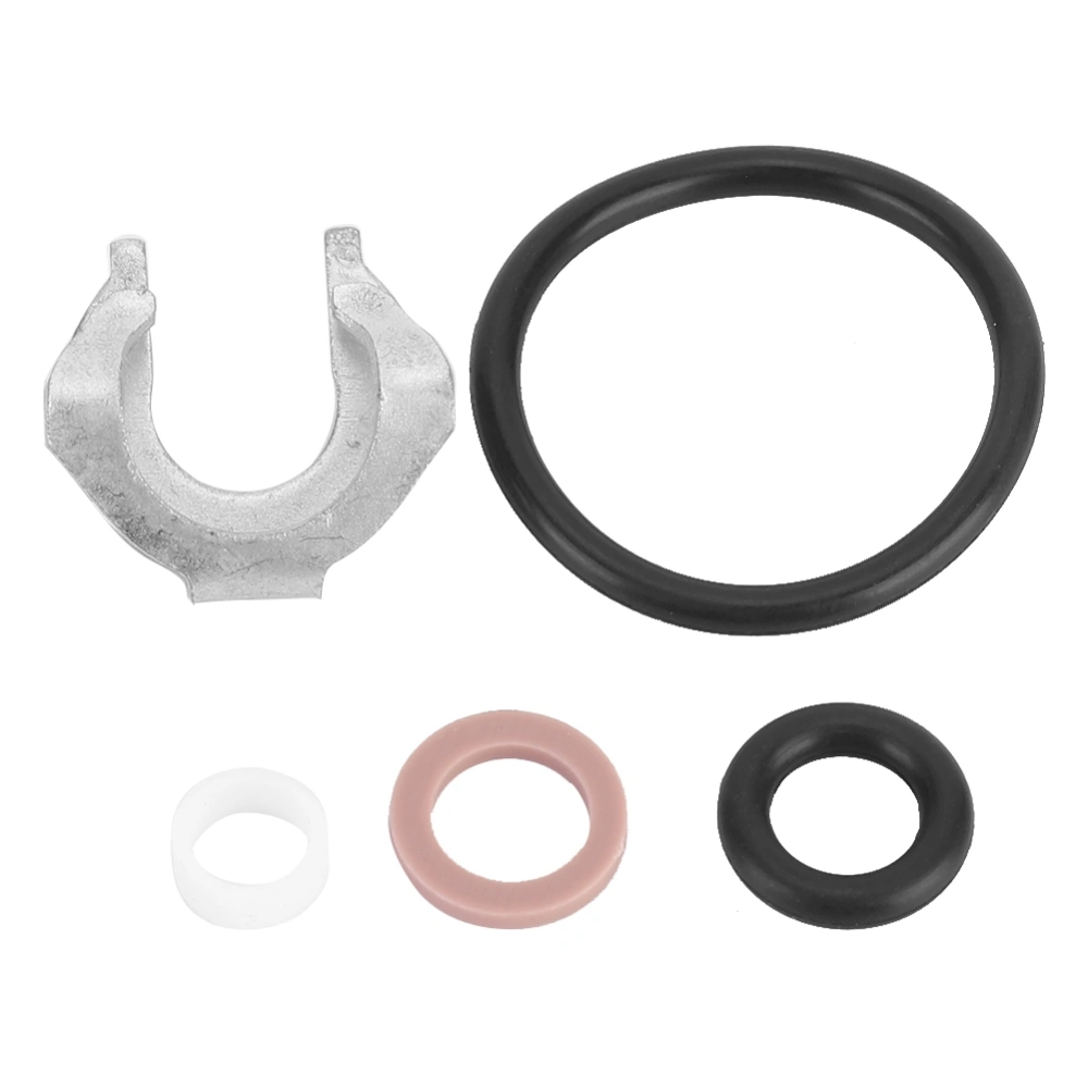 BuyWeek 5Pcs Car Fuel Injector O‑ring Repair Seal Kit 03H198149A Fit for Q7 2007‑‑2015 3.6L