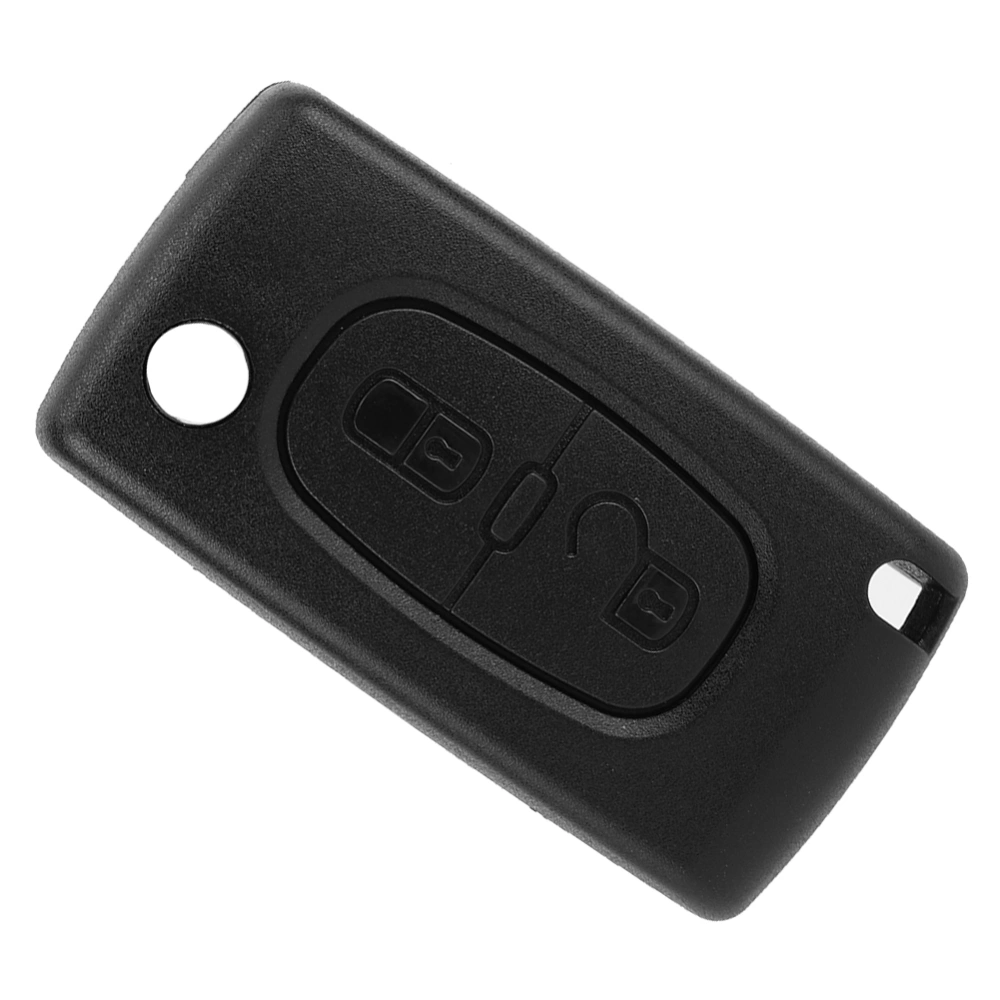 2Button Car Remote Flip Key Fob Case Blade Cover Shell Fit for PEUGEOT 207 307 308 407