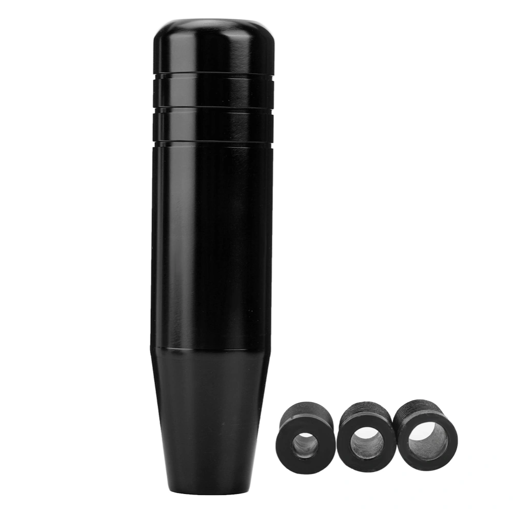 Car Universal Modification 13MM Manual Knob Gear Shift Head Shifter Lever Stick (Black)