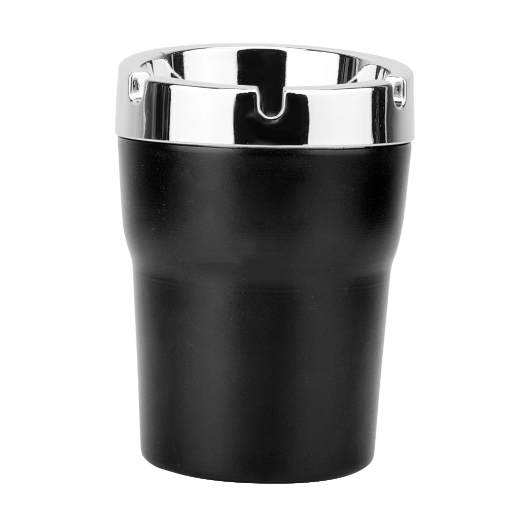 BuyWeek Portable Auto Car Aluminium Alloy Cigarette Smoke Ashtray Cinder Holder (black)