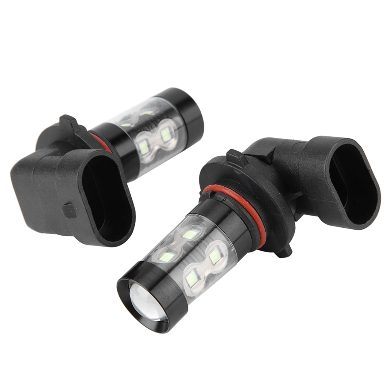 BuyWeek 2PC 9006 50W 10SMD Ice Blue LED Headlight Bulbs Kit Fog Light Car Driving Lamp