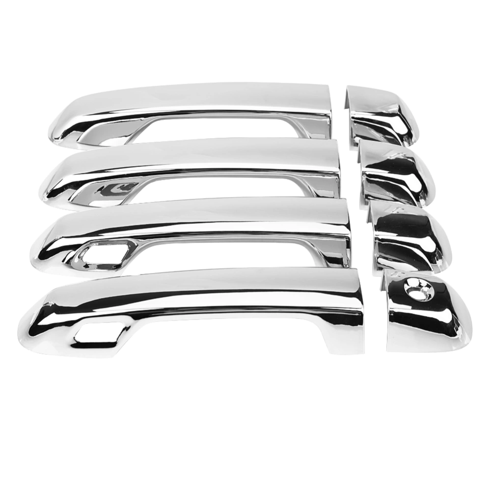 8 pcs Car Chromium Electroplating Door Handle Cover Trim for Toyota Land Cruiser Prado 10-18