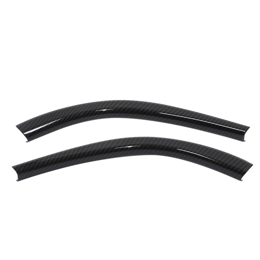 2pcs Car Center Console Side Decoration Strips Trim for Mercedes Benz A W176 CLA C117 GLA X156