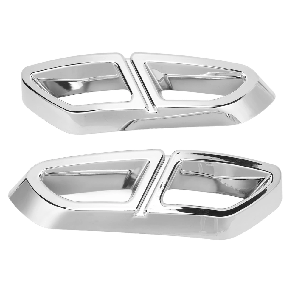 1 Pair Exhaust Muffler Tail Pipe Cover Trim Replacement for Variant B8 2014+