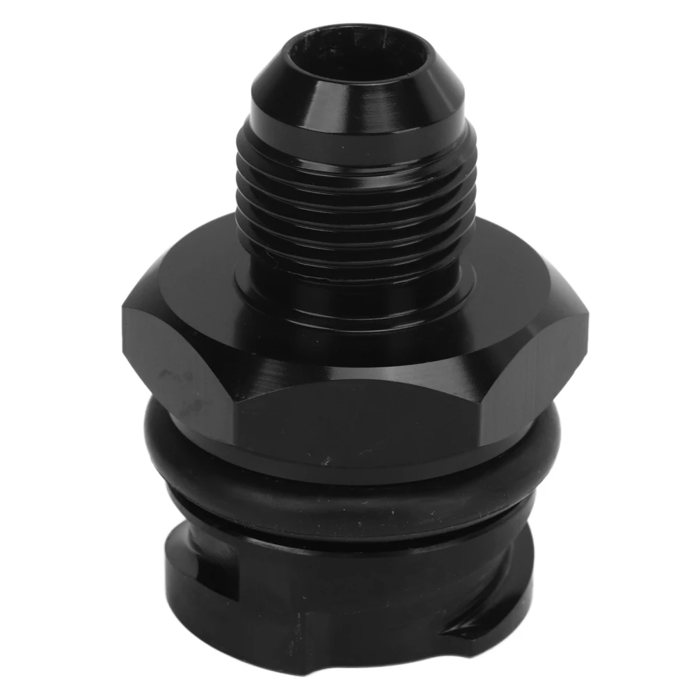 Valve Cover Oil Cap Billet Aluminum Alloy Oil Tank Adapter Cover for LS1 LS6 LS2 LS3 LS7 10AN Connector