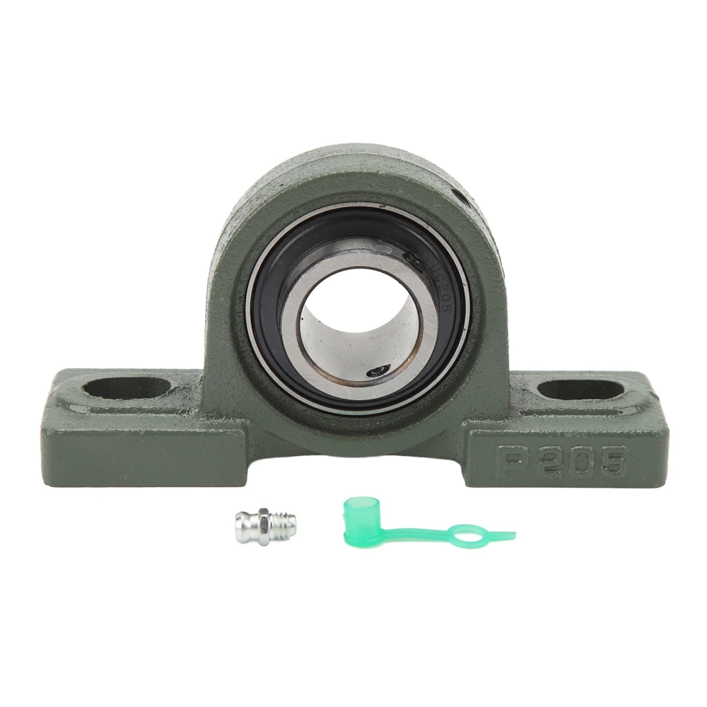 Cast Iron Pillow Block Mounted Bearing Heavy Duty Efficient Operation 1in Inch Inside Diameter