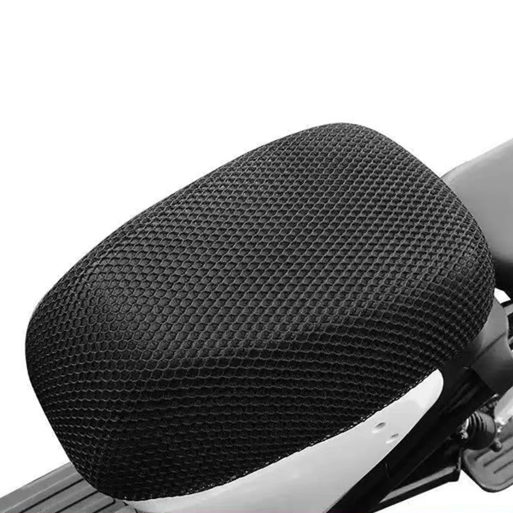 Motorcycle Mesh Seat Cover Breathable Sun Protection Heat Insulation Comfortable Lightweight for Electric Vehicle