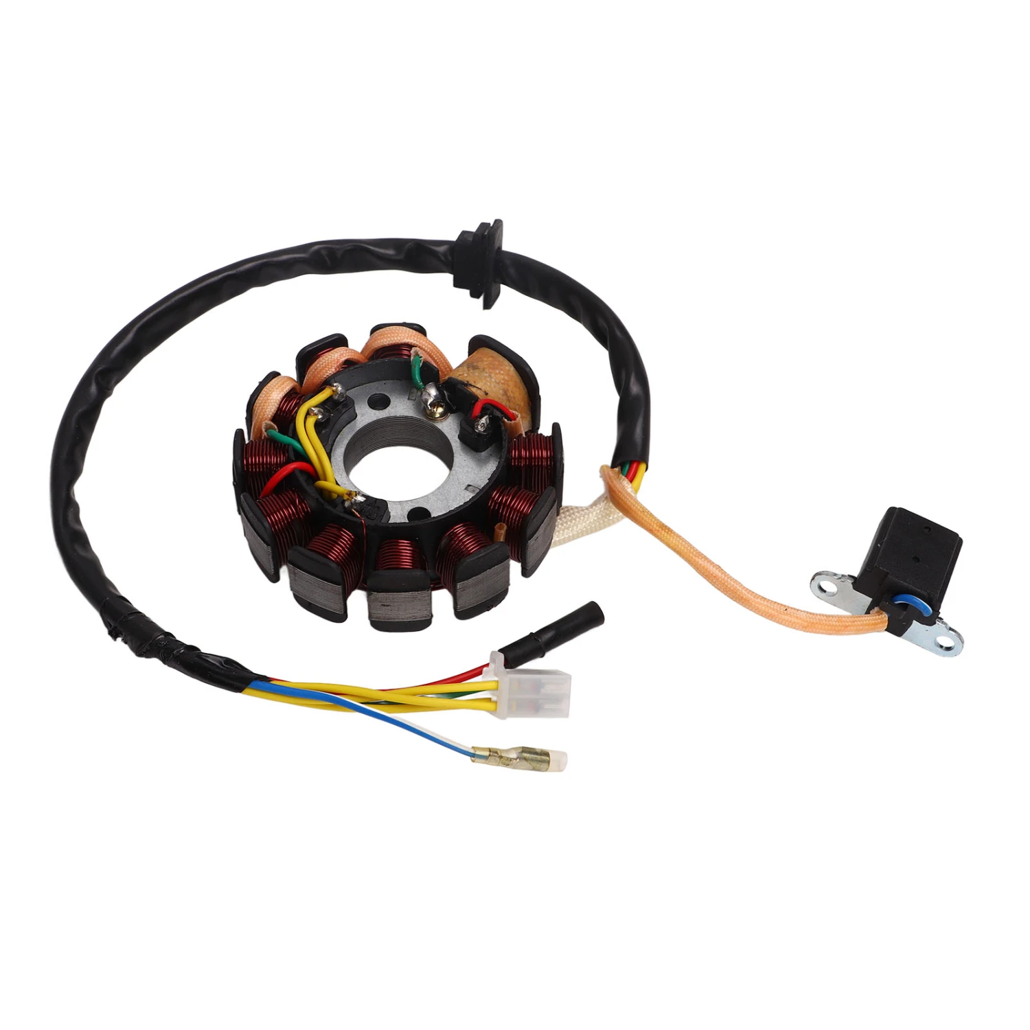 Magneto Ignition Stator Coil 11 Coil Generato Electrical Coil for 4 Stroke GY6 125cc 150cc Moped Scooter ATV Quad